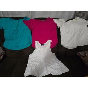 Lot of 4 soft summer plus size women's tops